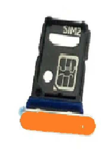 Sim Tray Slot Holder for Vivo X100 Pro Orange Zeespares Sim Tray Slot Holder for Vivo X100 Pro Orange Zeespares